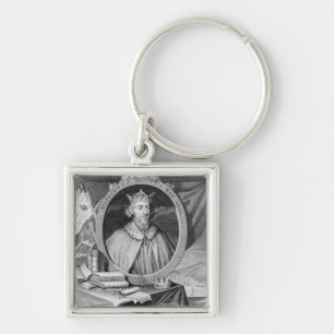 Chaveiro Alfred o Excelente (849-99) Rei de Wessex, gravado