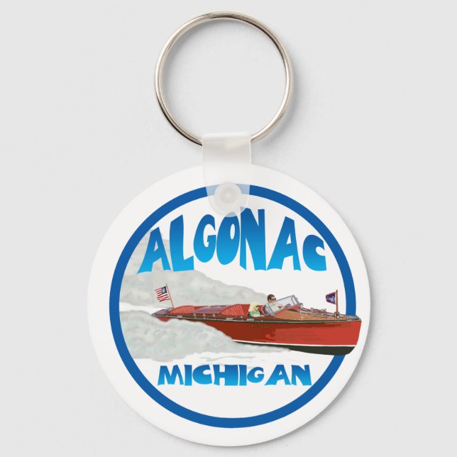 Chaveiro Algonac Michigan (Frente)