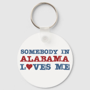 Chaveiro Alguém em Alabama ama-me