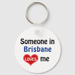 Chaveiro Alguém em Brisbane me ama