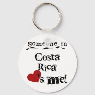 Chaveiro Alguém em Costa Rica ama-me