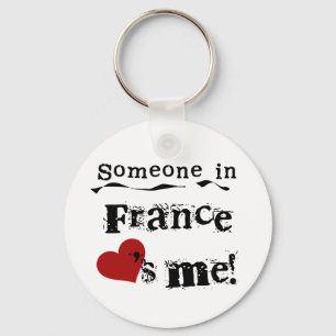 Chaveiro Alguém em France ama-me
