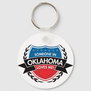 Chaveiro Alguém Em Oklahoma Me Ama