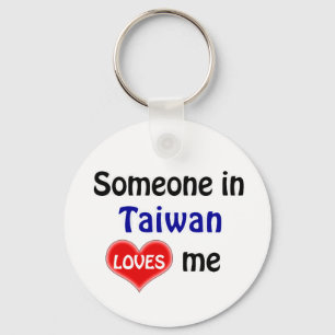 Chaveiro Alguém em Taiwan me ama