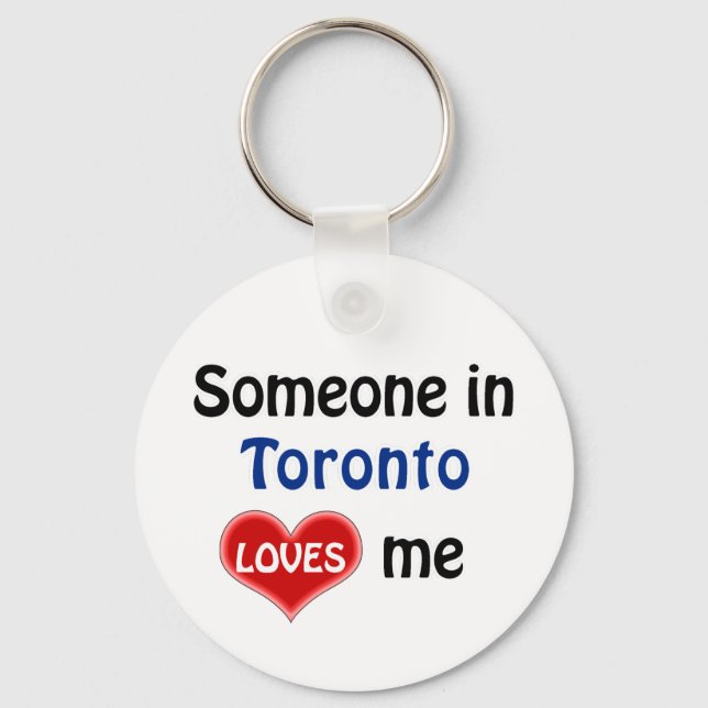 Chaveiro Alguém em Toronto me ama (Frente)