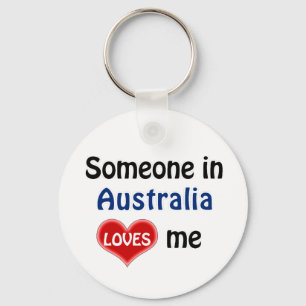Chaveiro Alguém na Austrália me ama