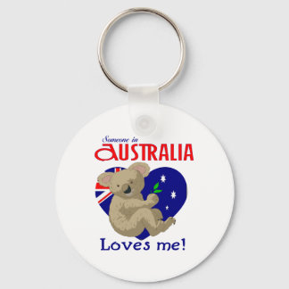 Chaveiro Alguém na Austrália me ama Koala