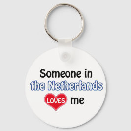 Chaveiro Alguém na Holanda me ama