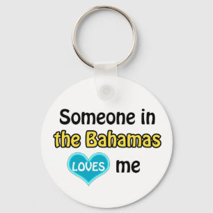 Chaveiro Alguém nas Bahamas me ama