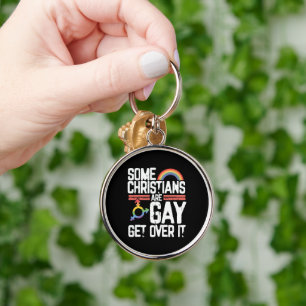 Chaveiro  Alguns Cristãos São Gays, Supere Isso