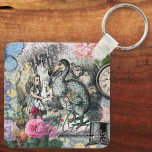 Chaveiro Alice Classic Wonderland Dodo Arte Tenniel