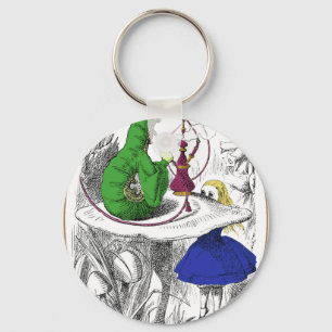 Chaveiro Alice e a lagarta