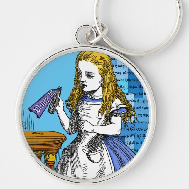 Chaveiro Alice no País das Maravilhas (Frente)