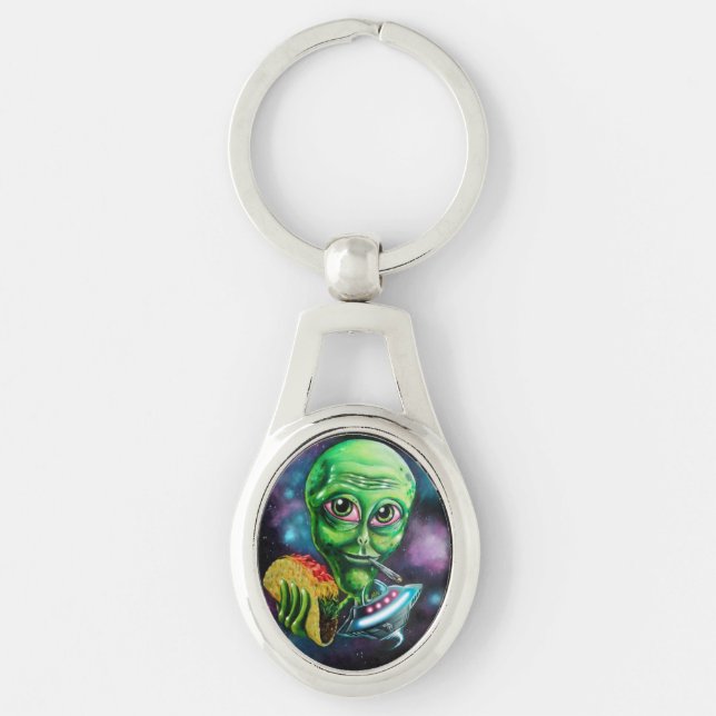 Chaveiro Alienígena (Frente)