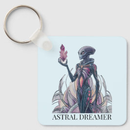 Chaveiro Alienígena abstrato