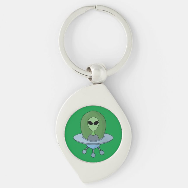Chaveiro Alienígena em sua nave espacial (Frente)