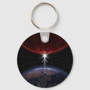Chaveiro Alienígena entre os planetas