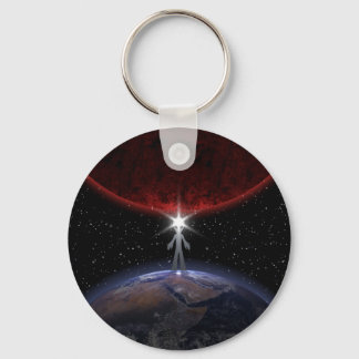 Chaveiro Alienígena Entre Os Planetas