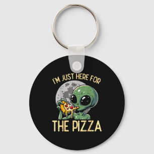 Chaveiro Alienígena Estou Aqui Para Zza Comida Divertida La