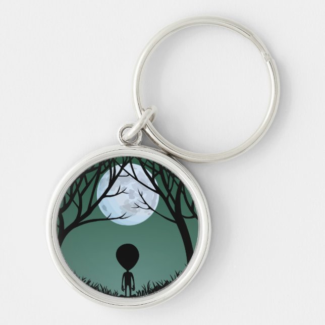 Chaveiro Alienígena Key Chain Extraterrestre Gifts Alieníge (Frente)