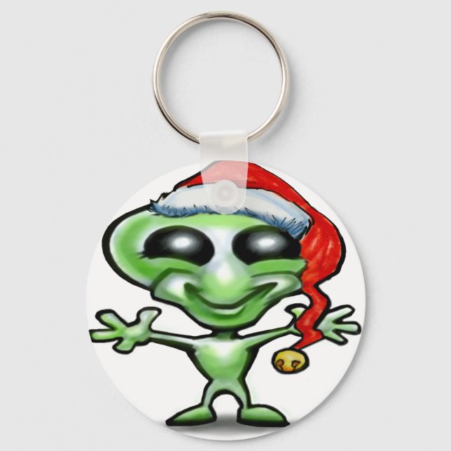 Chaveiro Alienígena Natal (Frente)