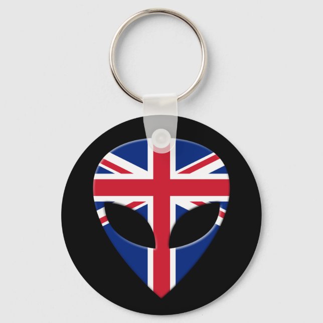 CHAVEIRO ALIENÍGENA UK (Frente)