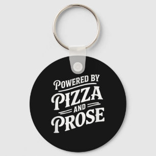 Chaveiro Alimentado Por Pizza E Prose