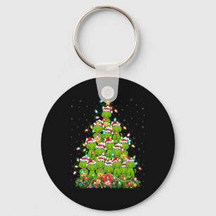 Chaveiro Alligator Xmas Tree Lighting Papais noeis Alligato