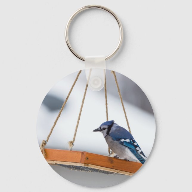 Chaveiro Almoço Blue Jay (Frente)