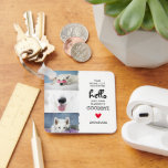 Chaveiro Alô Favorito, Cachorro de Perda de Pet Mais Duro<br><div class="desc">Um cachorro não é só um animal de estimação, é um da família. Esta moda chaveiro de cão que perde animais de estimação apresenta 3 fotografias da sua escolha, que são facilmente descarregadas do seu telefone ou computador, uma citação de simpatia que pode ser personalizada com um coração vermelho giro...</div>