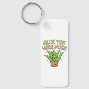 Chaveiro Aloe You Vera Much Pingente