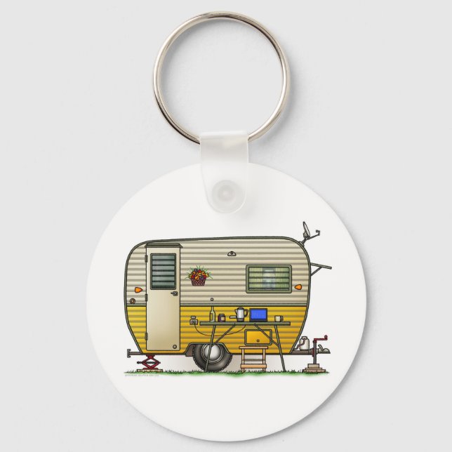 Chaveiro Aloha Camper Trailer (Frente)