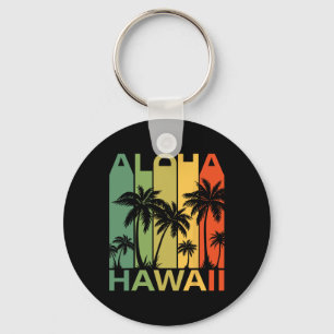 Chaveiro Aloha Havaí Palmeira Tropical Ilha Havaiana Re