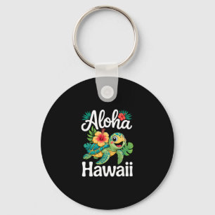 Chaveiro Aloha Havaí Tartaruga Ilha Havaiana Crianças Homen