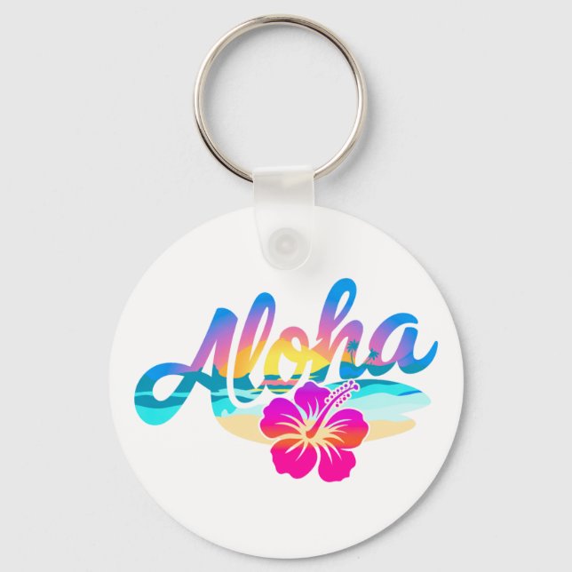 Chaveiro Aloha Summer (Frente)
