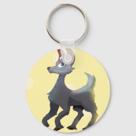 Chaveiro Alpaca Bunny - Cinzas/Iluminantes