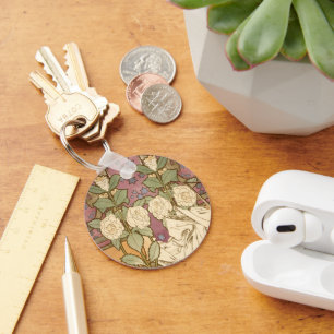 Chaveiro Alphonse Mucha Estrelas Elegantes Art Nouveau Camé