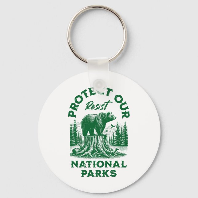 Chaveiro Alt Us National Park Resist Service (Frente)