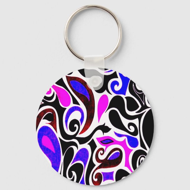 Chaveiro Altere a espiral traseira do modo de trava de cor (Frente)