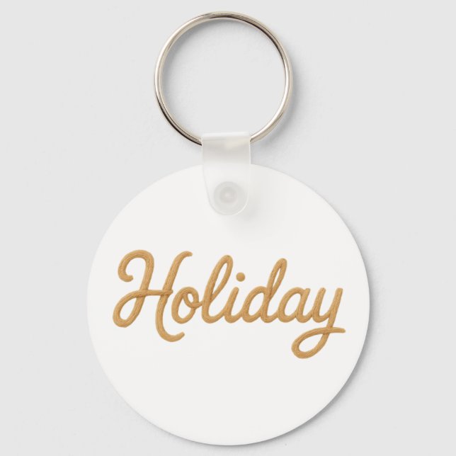 Chaveiro Aluminum Circle, 2" (Frente)