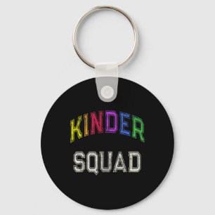 Chaveiro Aluno do jardim de infância Equipe de Kinder Leitu