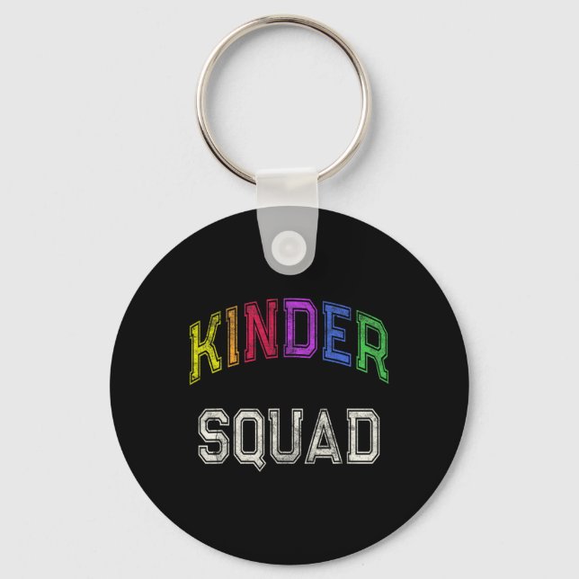 Chaveiro Aluno do jardim de infância Equipe de Kinder Leitu (Frente)