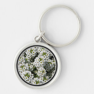 Chaveiro Alyssum branco