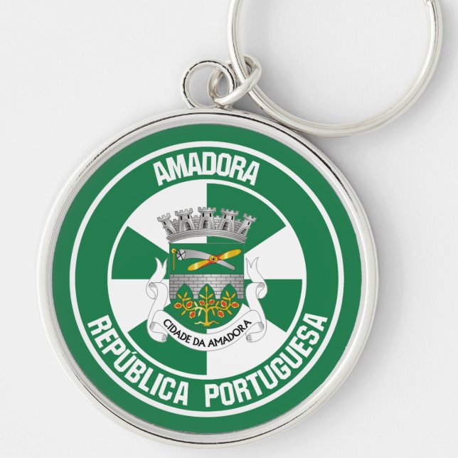 Chaveiro Amadora Round Emblem (Frente)