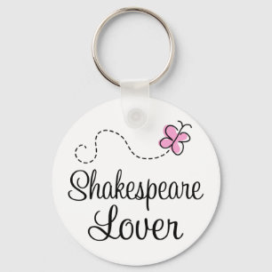 Chaveiro Amante bonito de Shakespeare