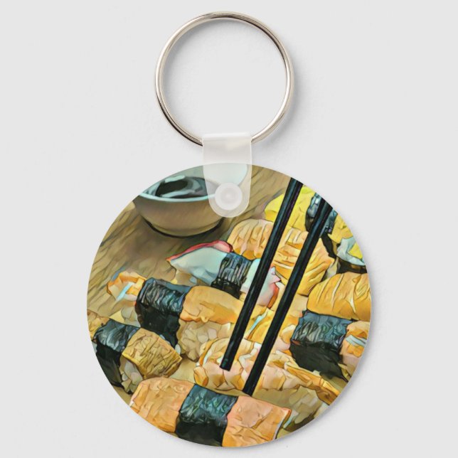 Chaveiro Amante de arte japonês (Frente)
