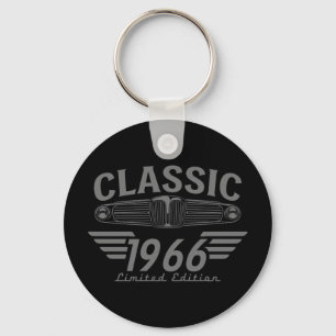 Chaveiro Amante de Carros Antigos 1966 Feito em 1966 60º An