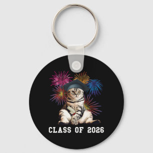 Chaveiro Amante de Gatos da Turma de 2026