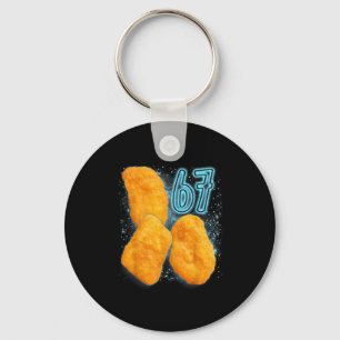 Chaveiro Amante de Nugget de Frango 67 Meme Seis Sete Frang