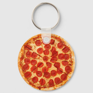 Chaveiro amante de pizza clássica